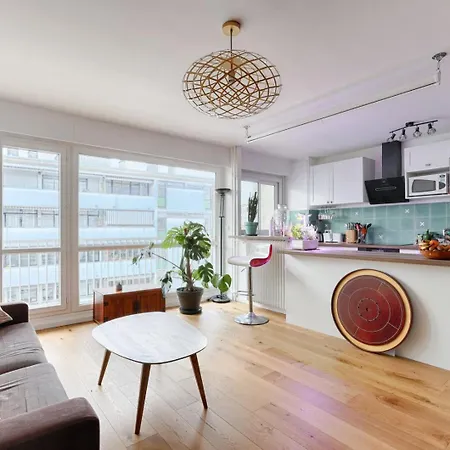 דירה Residor - Warm And Bright 5p Apartment! פריז
